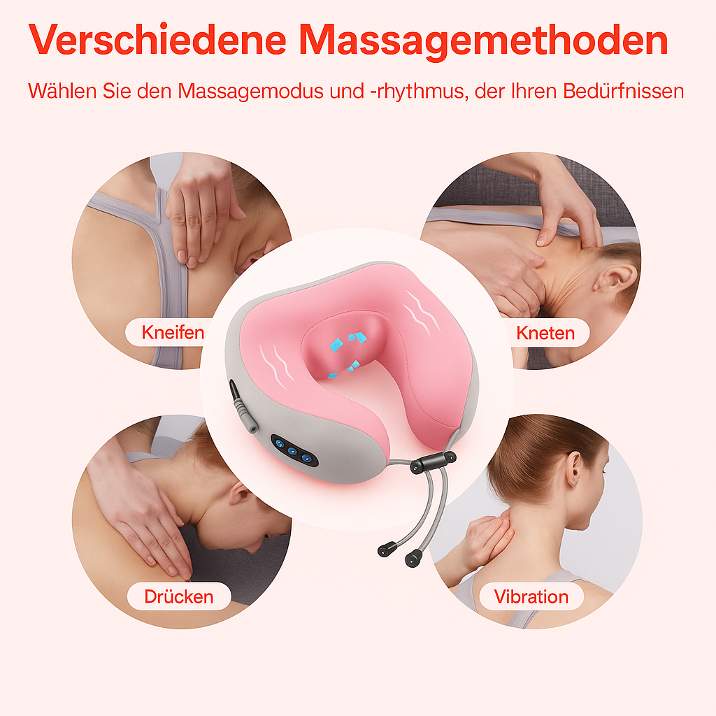 ProRelax – Elektrisches Massagekissen für Nacken & Schultern