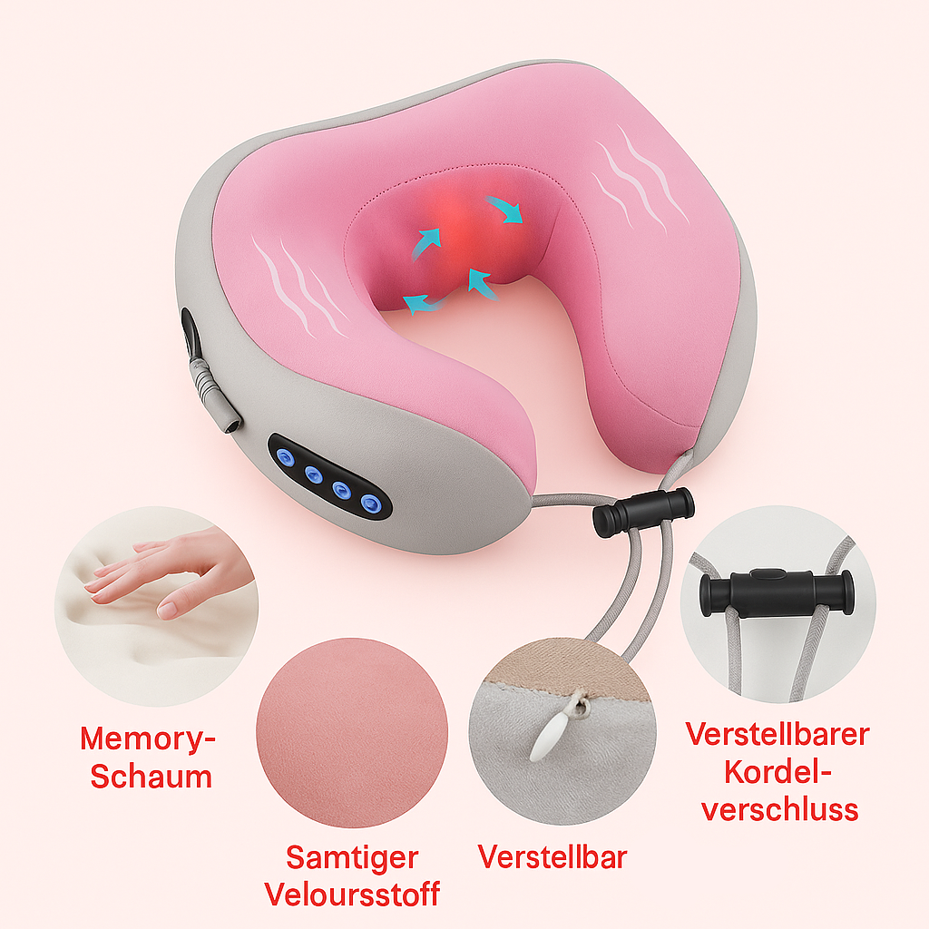 ProRelax – Elektrisches Massagekissen für Nacken & Schultern